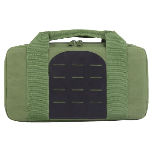 Bolso de mano táctico multifuncional para pistola, bolsa de herramientas Equipamiento diario, estuche acolchado para almacenamiento de artículos diversos para caza, deportes al aire libre y tiro