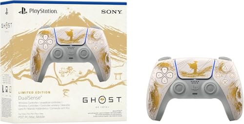Manette sans fil DualSense Édition limitée Ghost of Yōtei Gold - vue 4