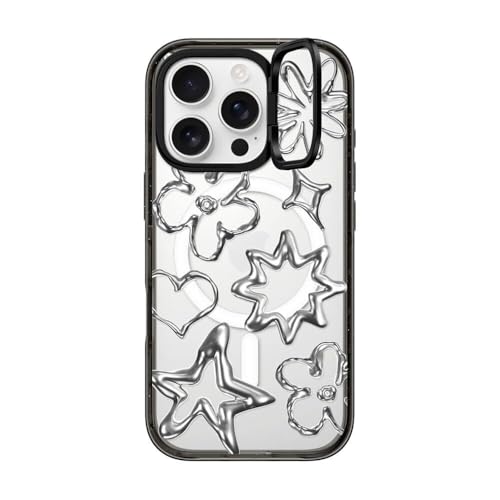 Coque iPhone 16 Pro CASETiFY compatible MagSafe avec anneau de support antichoc