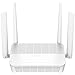 Cudy WR3000S AX3000 Dual Band WiFi 6 Mesh Router, 5 Gigabit Ethernet RJ45 Ports, 4 Antennen, MU-MIMO, OpenVPN, Wireguard, Zerotier, Ipsec VPN, Cloud APP