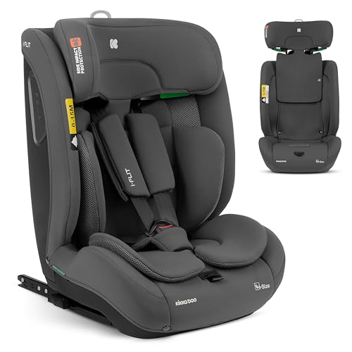 KikkaBoo Seggiolino Auto 9-36 kg ISOFIX i-FLIT, Gruppo 1 2