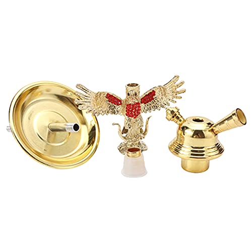 GPWDSN Raucher-Kit Komplettes Shisha-Set Shisha-Set Glasvase Shisha-Set mit allem Raucher-Set,leicht tragbar zerlegbar… – Bild 6