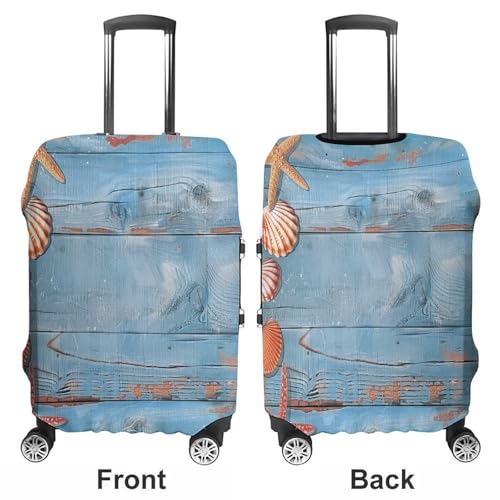 Things on The Ground Travel Luggage Cover Washable Anti-scratch Suitcase Protector Dustproof Protective Cover Case for Wheeled Luggage Fits 19-32 Inch Luggage3