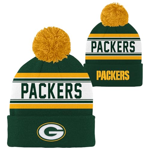 Bonnet tricot Packers Green Bay pour courir et jouer au collège