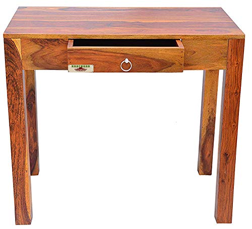 Image of Sheesham Wooden Writing Study Table for Students /Computer Table for Home