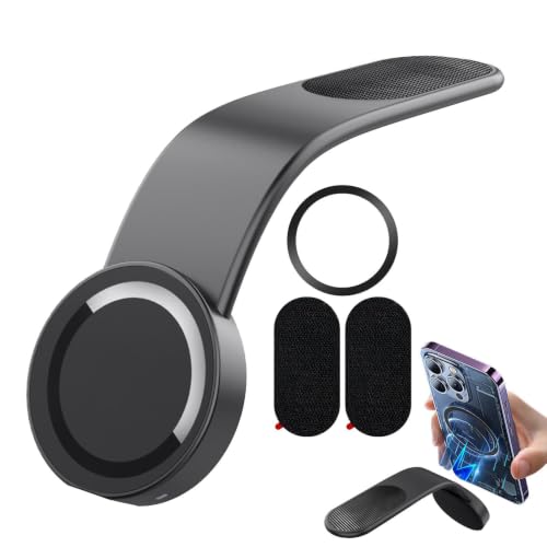 Soporte con cargador inalámbrico rápido para coche y sujeción manos libres universal