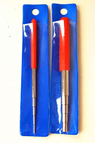 Wire Looping Wrapping Step Mandel Steel Round Bead Working Loop Jump Ring Metal Jewelry Forming Tool with 2pcs and 10 Sizes - Image 9