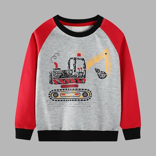 Girls Boys Toddler Cute Sweatshirt Crewneck Long Sleeve Sweatshirts Fashion Casual Loose Funny Graphic Pullover2