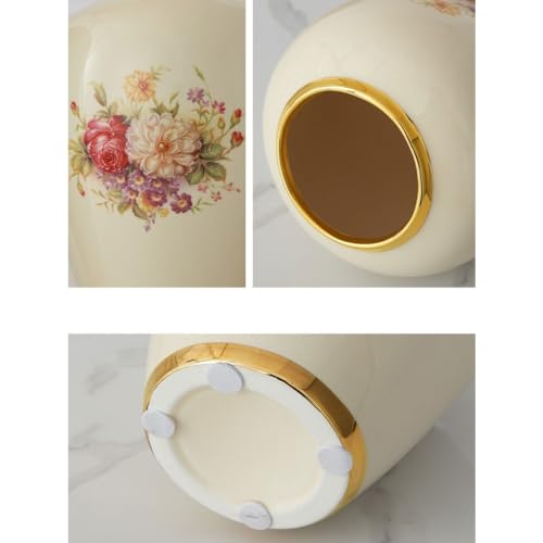 Vase en céramique rétro au design texturé pour fleurs - 5