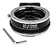 Vizelex ND Throttle Fusion Smart Adapter Compatible with EF Lenses on RF Mount Cameras - Full Auto Functions and Built-in Variable ND Filter (2 to 8 Stops)