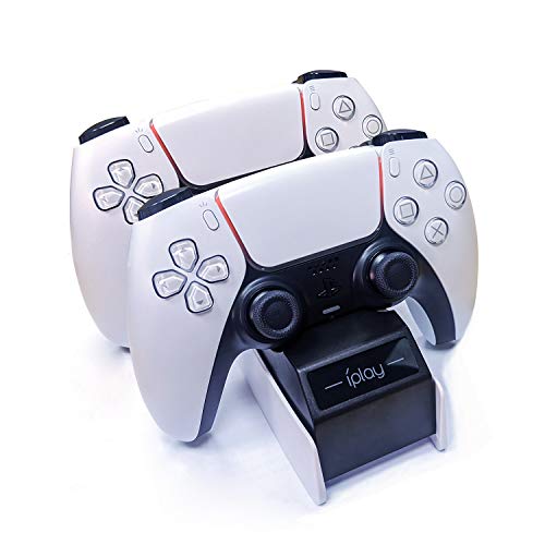 PS5 Controller Charging Station, Dualsense Charging Station Fast PS5 Charger Station with Charging Cable for Dualsense Controller