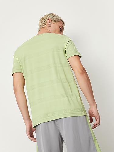 Image of Max Men's Solid Slim Fit T-Shirt