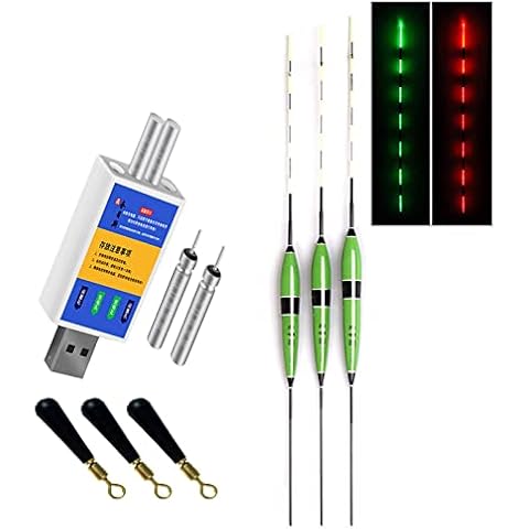 3 Stück Posen Angeln, Led Posen Angeln Cover