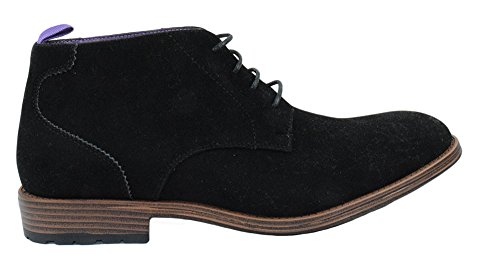 Men's Shoes Dress Semi Formal Lace Up Casual Half Boots Oxfords High Top ARIDER ANDREW-012