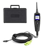Yosoo Health Gear Sonda di Tester per Circuiti Elettrici con Display TFT Strumento Diagnostico Automobilistico da 9 V a 70 V, Cavo da 32,8 Piedi, Test di Resistenza Alla Tensione CA, per