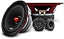 DS18 PRO-X6.4BMPK Mid and High Complete Package - Includes 2X Midrange Loudspeaker 6.5' and 2X Aluminum Super Bullet Tweeter 1' Built in Crossover - Door Speakers for Car or Truck Stereo Sound System