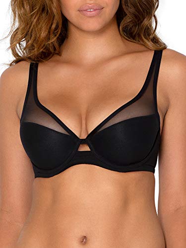 Image of Smart & Sexy Women's Mesh Plunge Bra