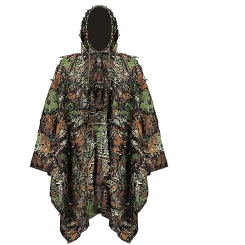Costume Ghillie d'extérieur pour l'affût et la chasse en forêt