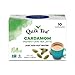QuikTea Cardamom Chai Tea Latte - 40 Count (4 Boxes of 10 Each) - All Natural Preservative Free Authentic Instant Chai from Assam