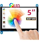 ELECROW Monitor Display Anzeigen IPS Bildschirm-7 Zoll 1024X600 HD TFT LCD mit Touchscreen für