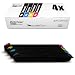 Produktbild 4X Eurotone XXL Toner im Set für Sharp MX 2630 3050 3060 3070 3550 3560 3570 4050 4060 4070 5050 5050 5070 6050 6050 6070 ersetzt MX-61 GTBA MX-61GTCA MX-61GTMA MX-61GTYA CMYK