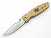 Mcusta Seki Japan Hideyoshi MC-182D Wood and VG-10 Damascus Folding Hunter Knife