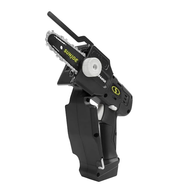 Sun Joe 24V-HCS-4-LTE | 24-Volt IONMAX Cordless Pruning Hand Held Saw Kit | 4-inch | W/ 2.0-Ah Battery + Charger (Renewed)