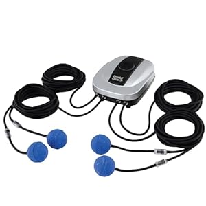 Crystalclearpondair4completeaerationkitwhisperquietwatergardenoxygenationbubblersystemaddsoxygentokoifishpondsoutdooraeratorcompressorpumptubing4airsubmersiblestone Urban Country Home Decor Crystalclear pondair 4 complete aeration kit whisper quiet water garden oxygenation bubbler system adds oxygen to koi fish ponds outdoor aerator compressor pump tubing 4 air submersible stone urban country home decor