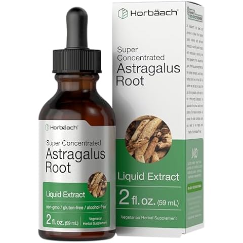 Horbaach Astragalus Root Extract | 2 oz | Alcohol Free Cover