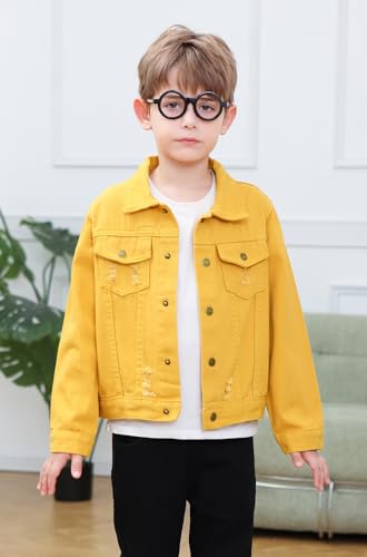 Image of Cromoncent Toddler Denim Jacket for Boys Girls