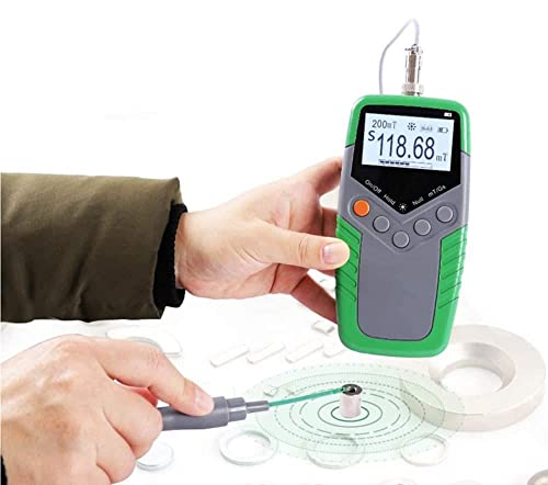 Medidor digital de Gauss para imanes permanentes miniatura 1