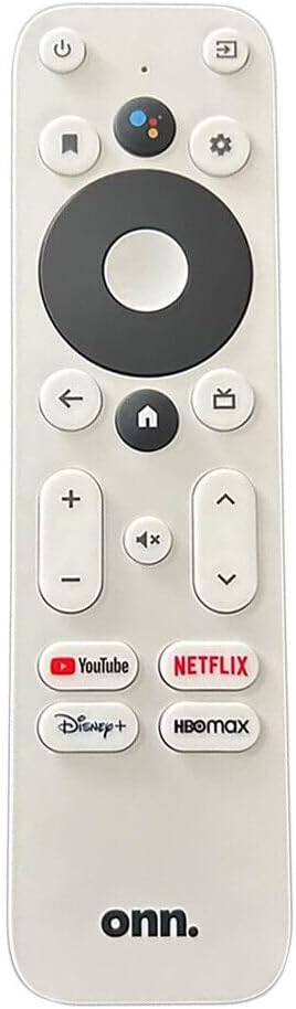 100026240 Voice Remote Control Compatibe with ONN Android TV 4K UHD Stick, ONN Google TV 4K Streaming Box, MECOOL MK2 Smart TV Box and MECOOL TV Streaming Stick