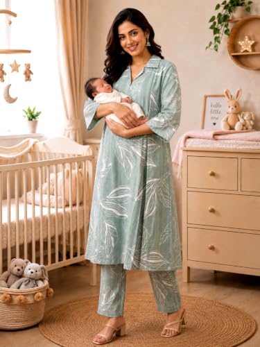 Image of RITIJYA Cotton Cord Set for Women