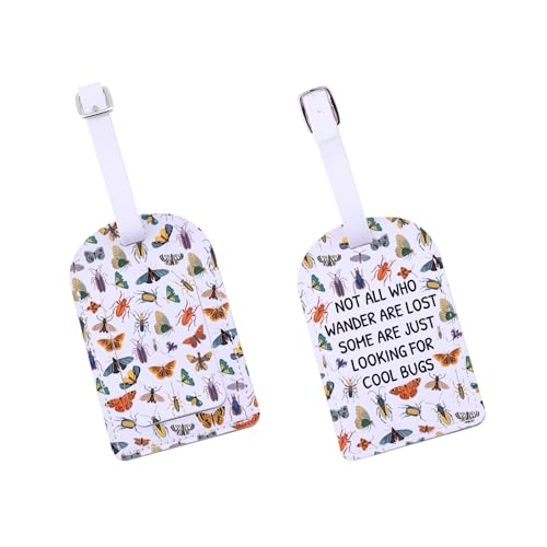 Étiquette de bagage insectes accessoires valises et sacs