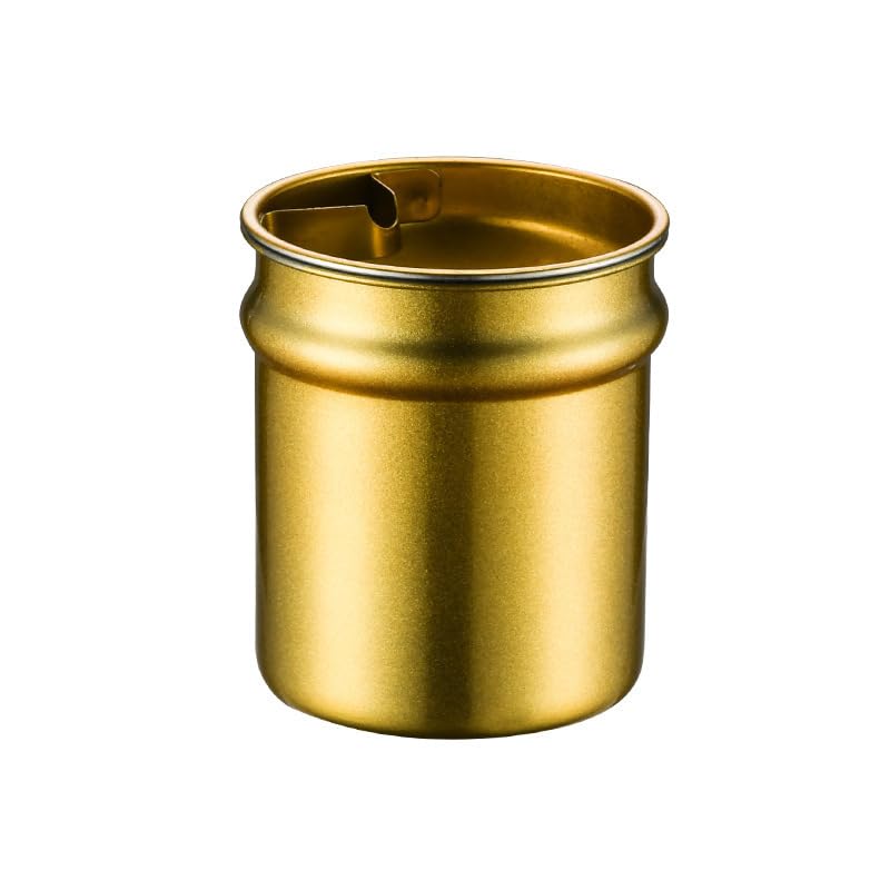 Ashtray 18 cendrier metal rond grand format pour tabac et cigare