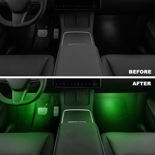 Kit 4 Bombillas LED Interiores para Tesla Model 3, Y, X, S miniatura 2