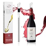 Vicloon Refrigeratore per Bottiglie Vino, Decanter per Vino, con Asta di Raffreddamento, A...