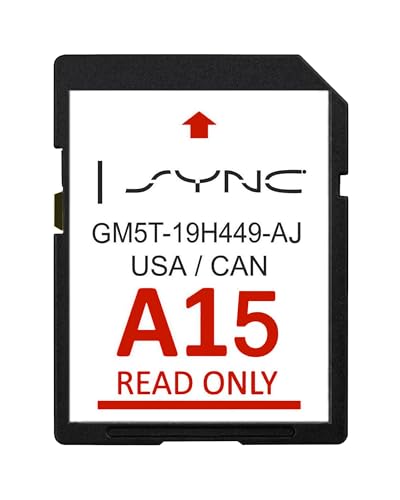 Latest Version A15 Navigation SD Card Compatible with Ford/Lincoln, USA/Canada Maps Update - Navigation System
