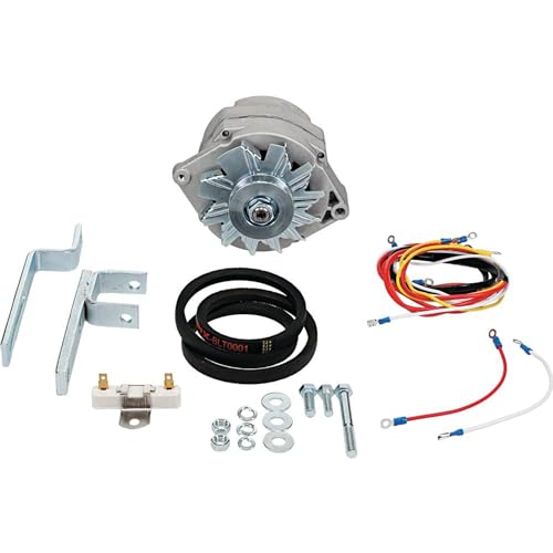 DB Electrical Complete Tractor AKT0002 Tractor Alternator Conversion Kit Compatible with/Replacement for Generator Conversion Kit, Ford 55-64 4Cylinder 600 600 Series 601 Series, Ford 55-64 4Cylinder