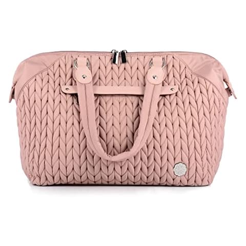 Diaper Bag Tote Baby Nappy Changing Bag Multifunction Large Baby Travel Handbag for Mom(Dusty Rose) Cover