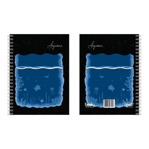 Agenda aquário capa preta – Book7: