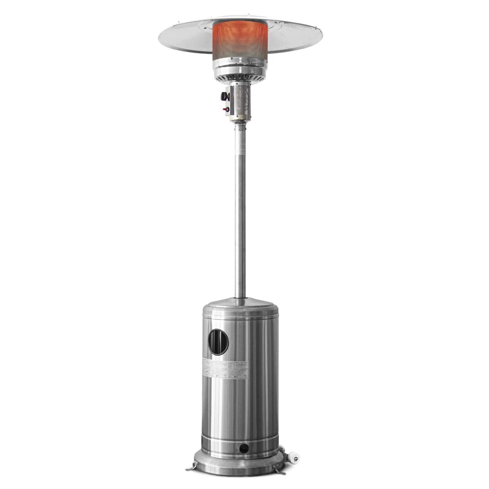 Elemtechnic Heizpilz, Edelstahl, 13000 W