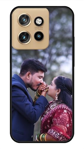Image of NDCOM for Customised Motorola Moto Edge 50 Neo Back Cover | Premium Edge 50 Neo Phone Case DIY Personalised Photo Design | Customized Gift Custom Text Name Printed Metal Case
