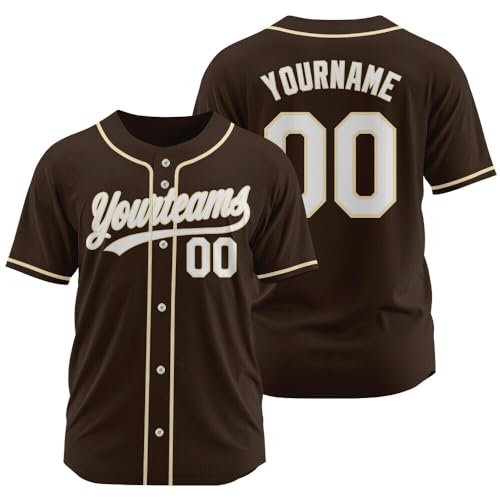 Camiseta de béisbol personalizada con nombre, número y logo cosido o impreso para hombres, jóvenes y mujeres miniatura 1