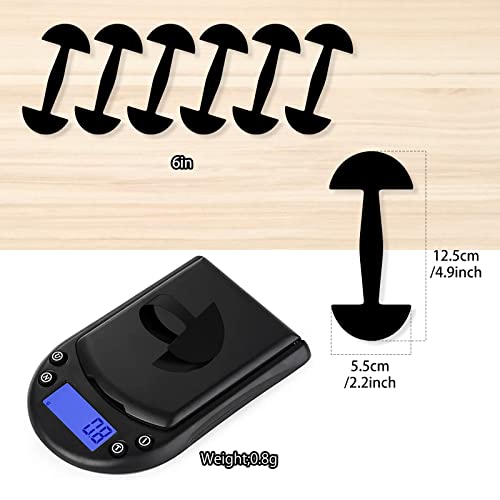 General Armor 6 Pcs Phone Grip,Phone Holder For Hand - Small, Light And Discreet Cell Phone Finger Holder, Phone Strap Compatable With Iphone, Galaxy, Smartphone, And Cell Phone (Black) #TOP5