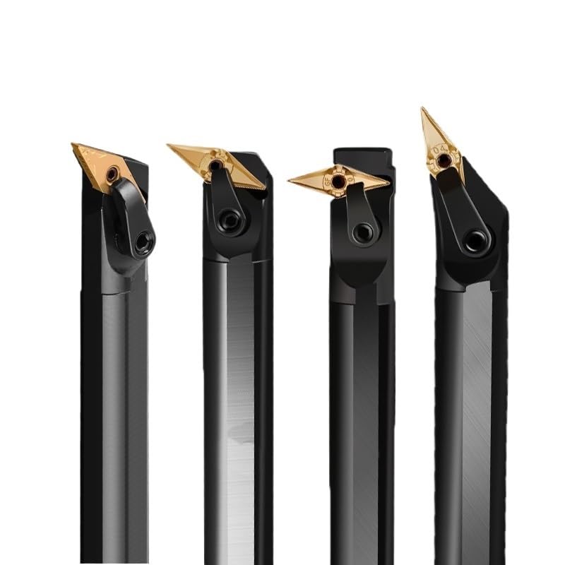 1pc MVQNR MVUNR MVWNR MVXNR Turning Lathe Tool Holder 20mm 25mm Internal Cutting Shank Boring Bar VNMG Carbide Inserts(Color:S20R,Size:NOT Include Inserts_MVQNR16)
