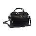 Piel Leather Small Computer Carry-All Bag, Black, One Size
