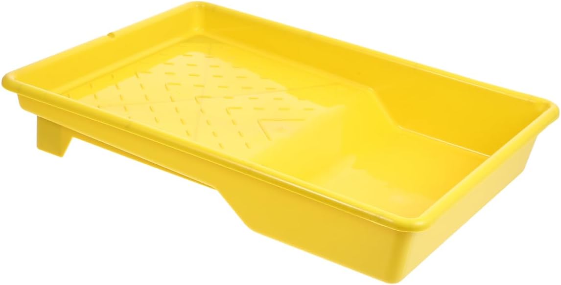 KALLORY 9 Inch Paint Roller Tray Plastic Paint Tray for Wall Painting | Large Capacity Roller Tray for DIY Home Improvement, Interior Painting Tools with Easy Clean Design