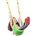 PACEARTH Swing Seat Replacement with 8.5ft Adjustable Straps 2 Carabiners Indoor Outdoor Kids Tree Swing Set Portable for Camping Hiking Outside Backyard Playground Accessories - Green