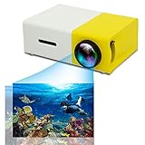 Maodom Micro Mini Projecteur | Vidéoprojecteur Portable et Durable 1080PHD pour YG300,Projecteur de Jardin Facile à Utiliser pour Smartphone, Ordinateur Portable, Home cinéma